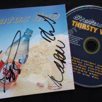 STATUS QUO- THIRSTY WORK, CD , (F.ROSSI, J.EDWARDS , A.BOWN)